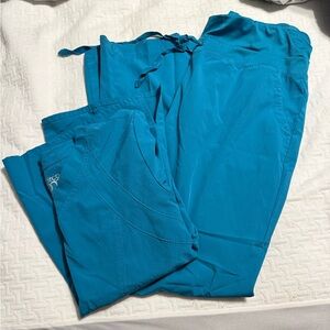 Women's Teal Blue Barco One Scrub Set